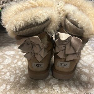 UGG boots with bow